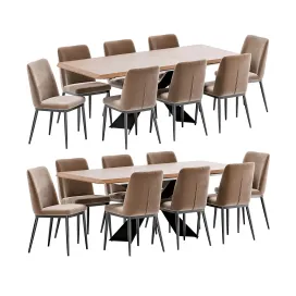 Joss dining chair Cherry Esf TA table